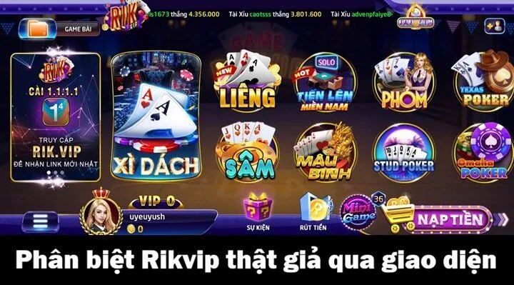 Phân biệt Rikvip thật giả - Cách tránh bẫy lừa đảo hiệu quả 3 Những cách phân biệt Rikvip thật giả chính xác