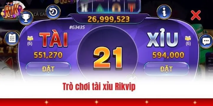 3 trò chơi độc quyền nên thử ở tài xỉu Rikvip
